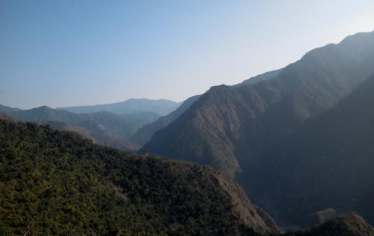 Lesser Kailash - Himalayas. India Hairakhan (Haidakhan)