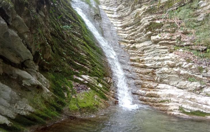 Waterfalls Crab Gorge Sochi