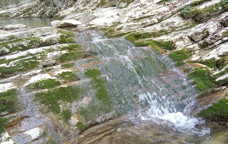 Водопады Крабовое ущелье Сочи